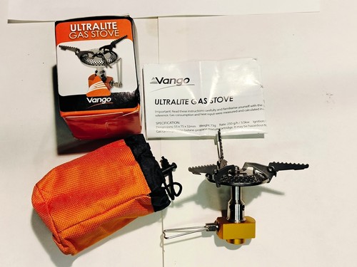 Vango ultralite gas stove - gas, stove.