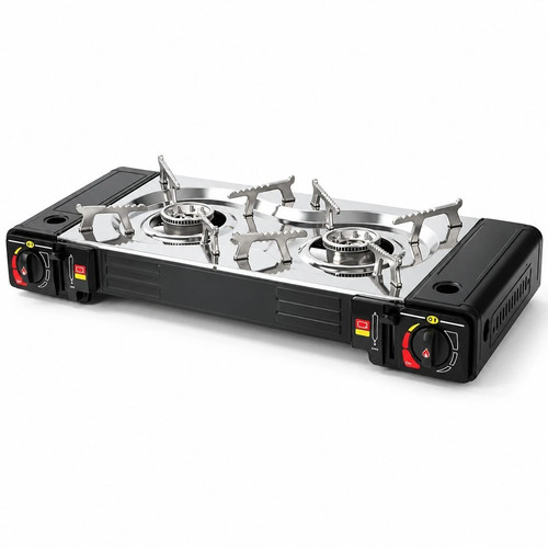 Portable double burner butane - portable,