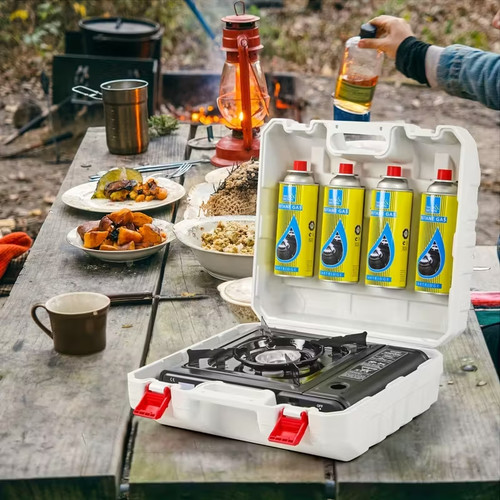 Camping gas stove with - gas,