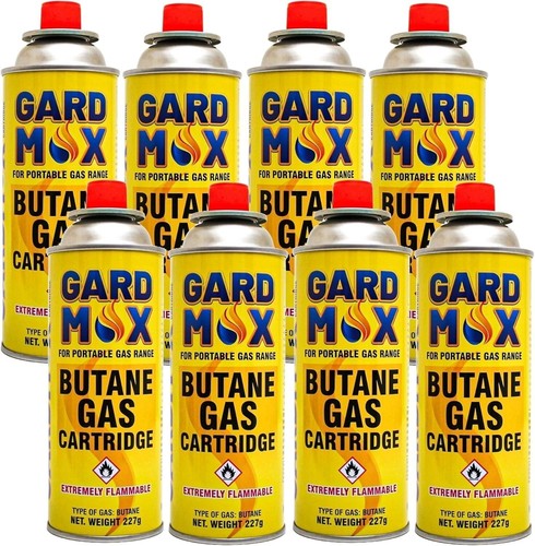 Butane gas bottles - 8,