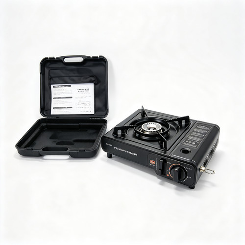 Portable camping gas cooker - camping,