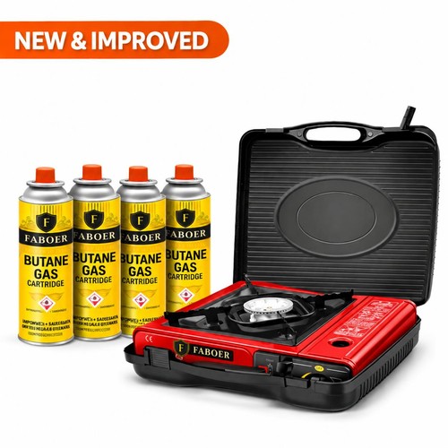Portable gas single burner hob - single,