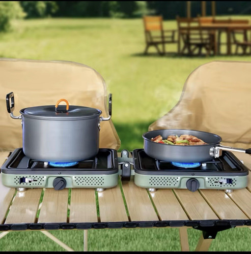 Double folding portable - , gas