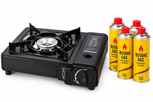 Portable camping butane gas - portable,