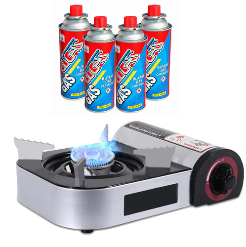 Portable butane gas - gas, camping