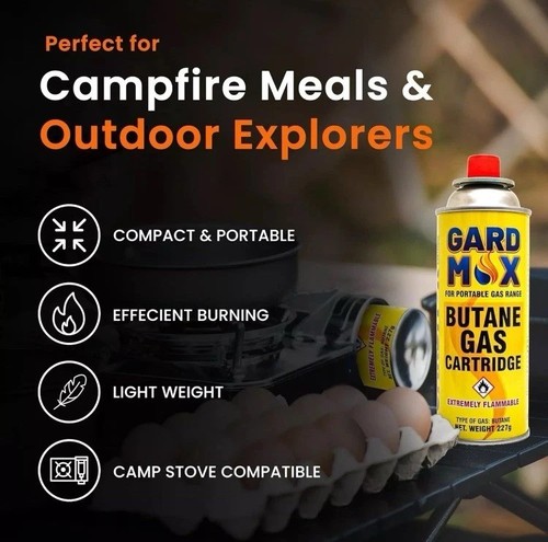 32x new butane - gas, canisters