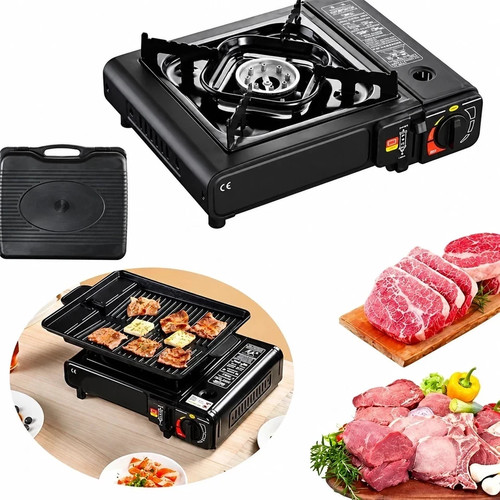 Portable camping gas stove - camping,