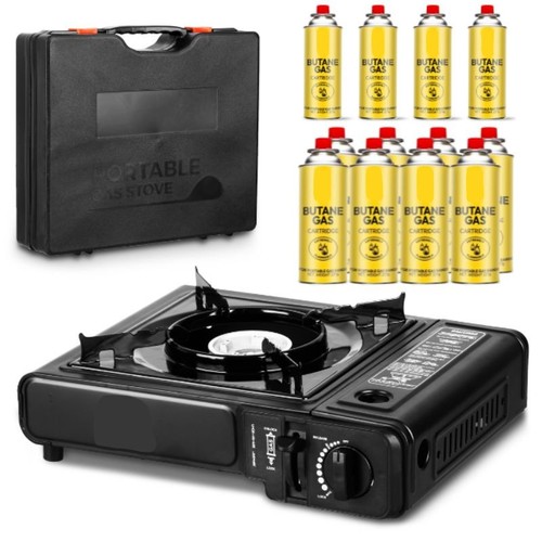 Portable camping stove - camping,