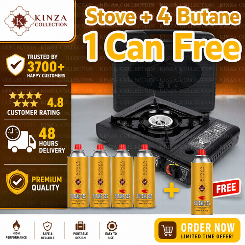 Butane gas can - +,