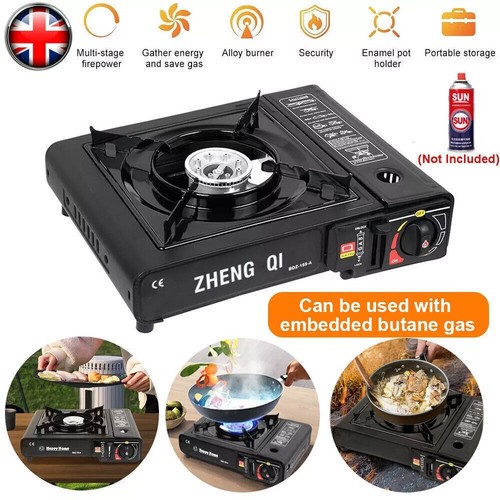 Portable butane gas stove - butane,