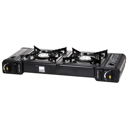 Portable double dual burner - double,